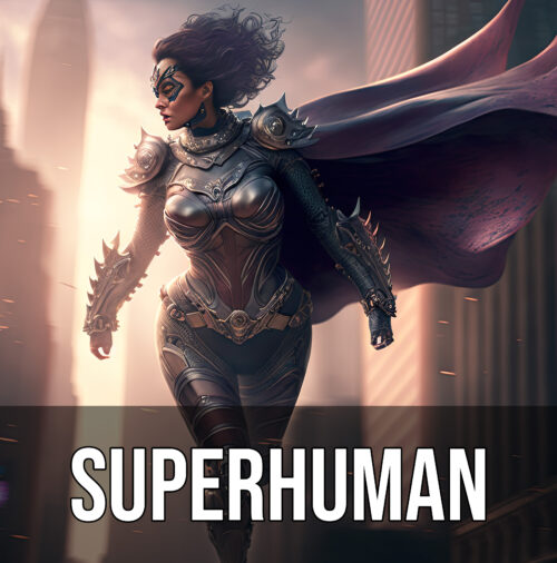 Superhuman [heroic, epic, hopeful]